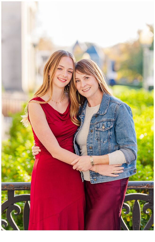 Charlotte's senior photos at the Virginia Museum of Fine Arts